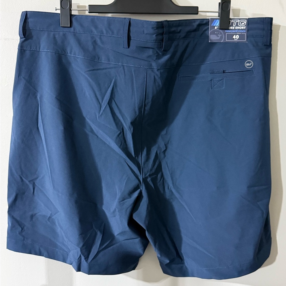 Vineyard Vines Offshore 8” Shorts, Sz 40, Navy Blue, NWT